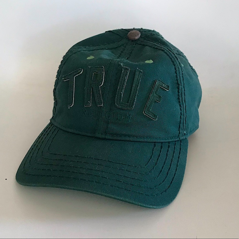 True Religion  Ajastable Strap-back Unisex Baseball Cap